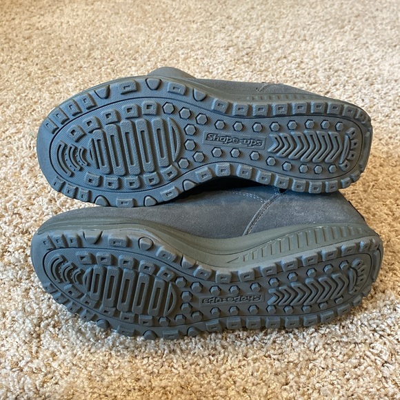 Skechers XF Bollard Wedge Shape-ups Leather Boot - Picture 11 of 16